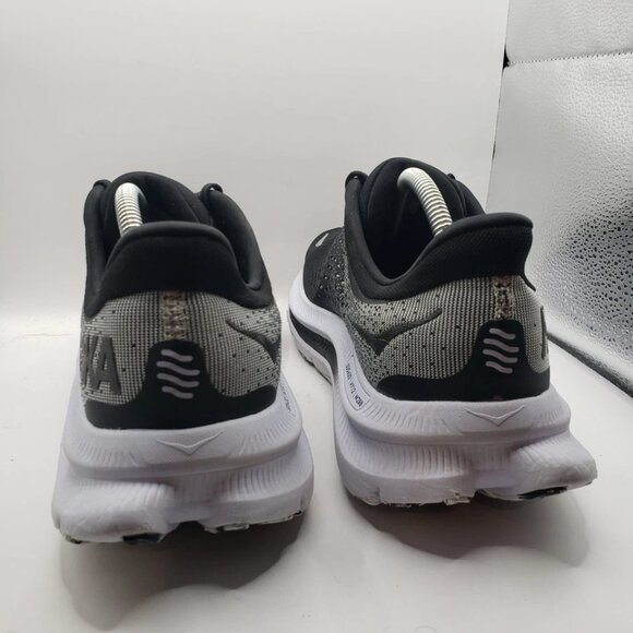 Hoka One One Mens Kawana 1123163 BWHT Black Running Shoes Sneakers Size 11.5 D - Picture 5 of 10